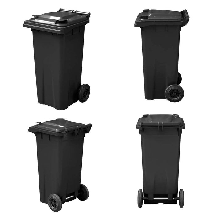 120 Litre Wheelie Bin | Dark Grey