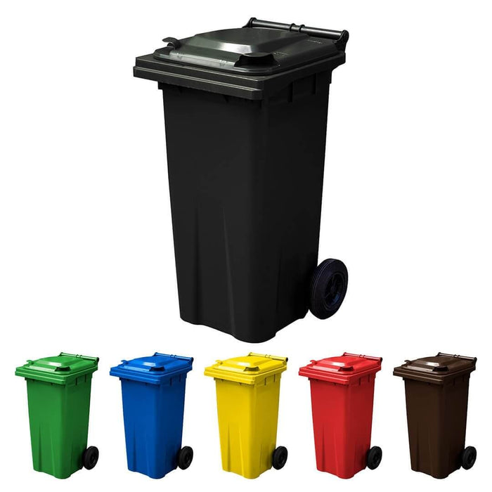 120 Litre Wheelie Bin | Dark Grey