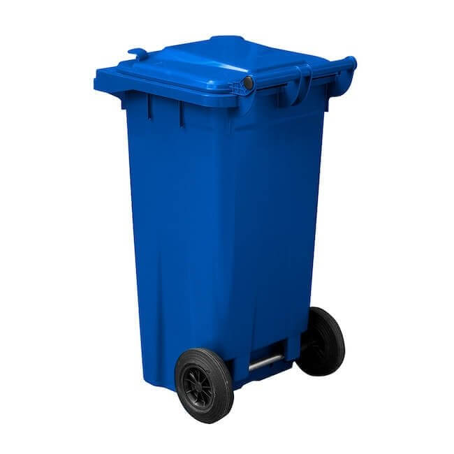120 Litre Wheelie Bin | Blue