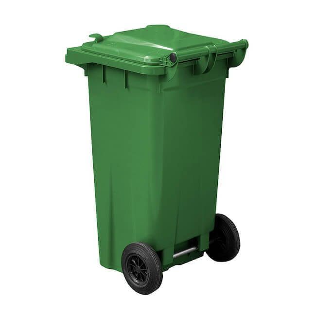 120 Litre Wheelie Bin | Green