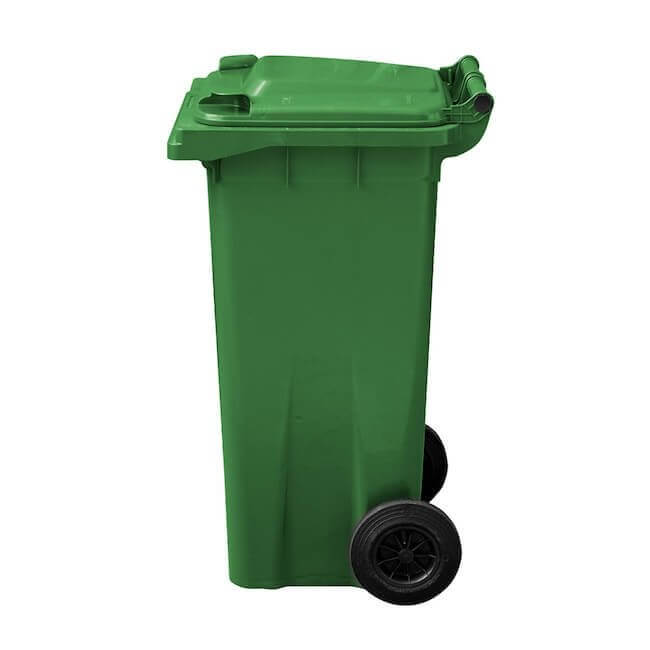 120 Litre Wheelie Bin | Green