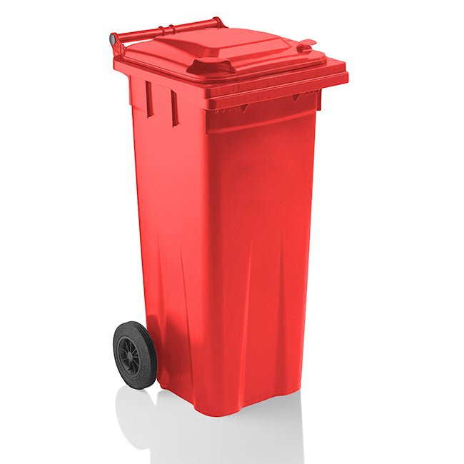 140 Litre Wheelie Bin | Red - getWheelieBins