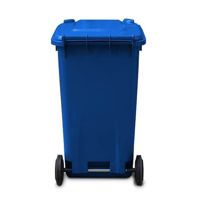 240 Litre Wheelie Bin | Blue
