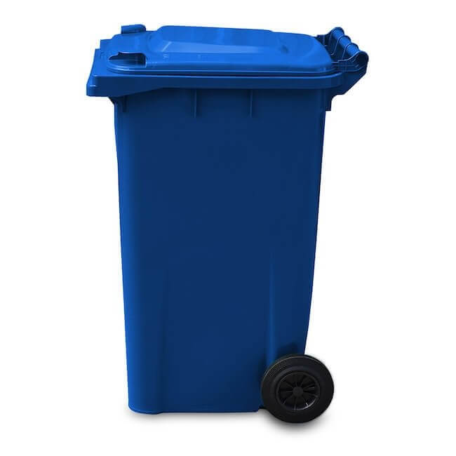 240 Litre Wheelie Bin | Blue