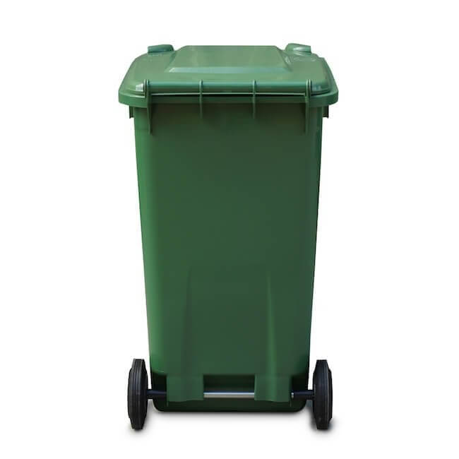 240 Litre Wheelie Bin | Green