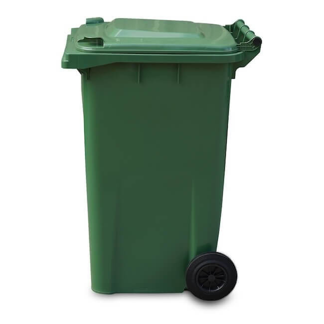 240 Litre Wheelie Bin | Green