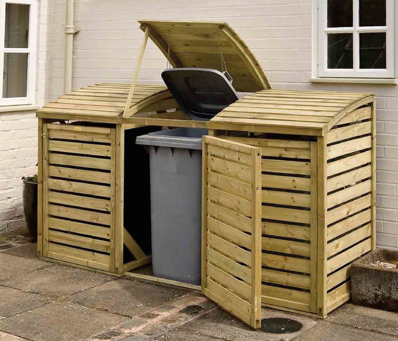 Rowlinson Triple Bin Store - getWheelieBins