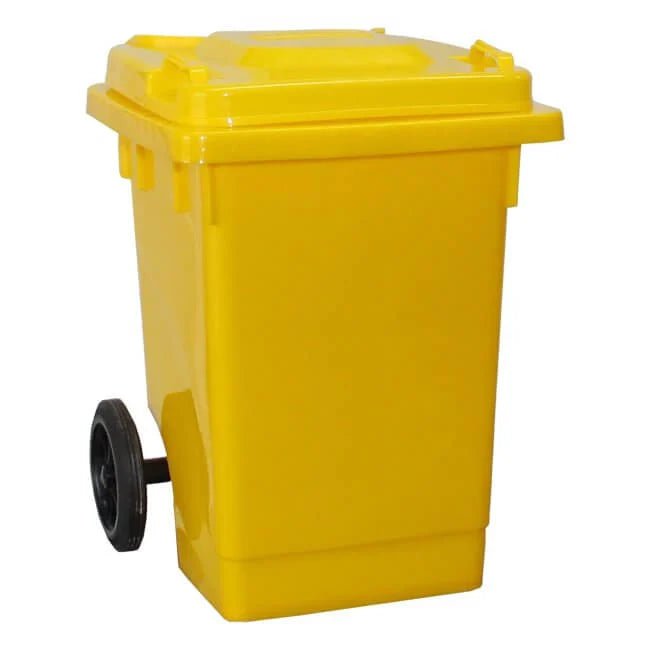75 Litre Wheelie Bin | Yellow - getWheelieBins